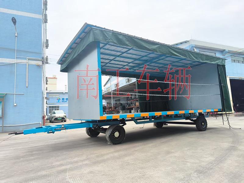 5吨雨篷拖车 牵引式雨棚天博网页版_天博（中国）