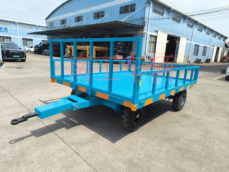 5吨下翻式护栏天博网页版_天博（中国） 牵引全挂工具拖车