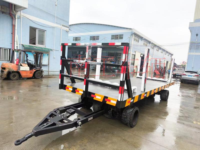 30T重型天博网页版_天博（中国） 带活动插装立柱工具拖车